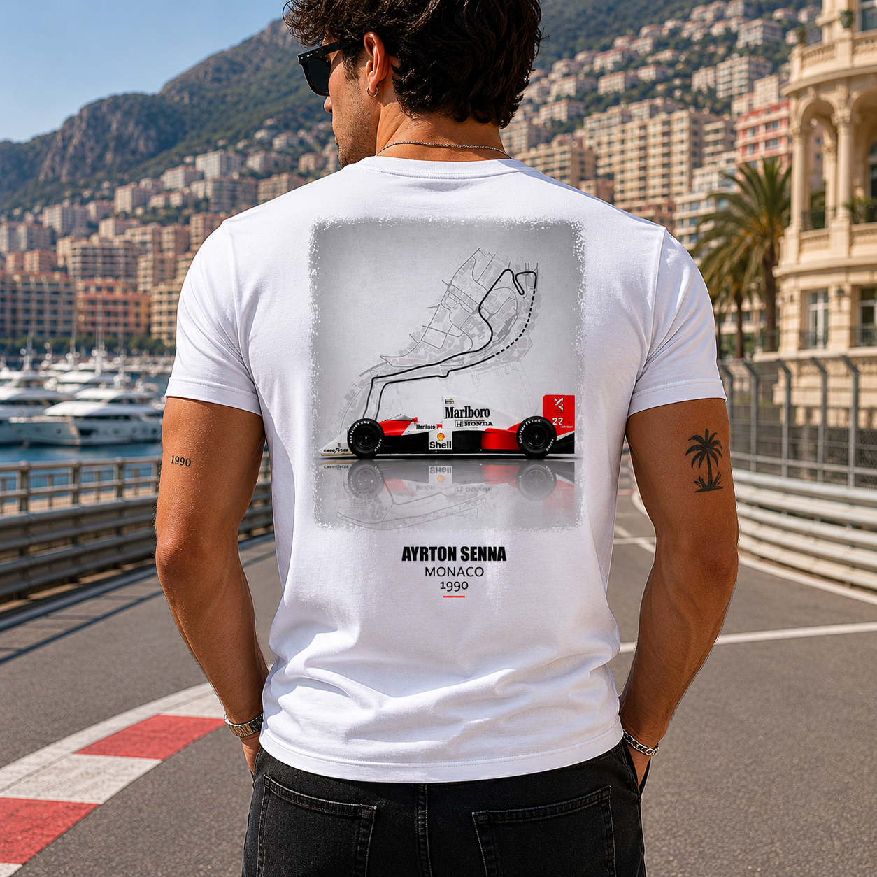 AYRTON SENNA MONACO